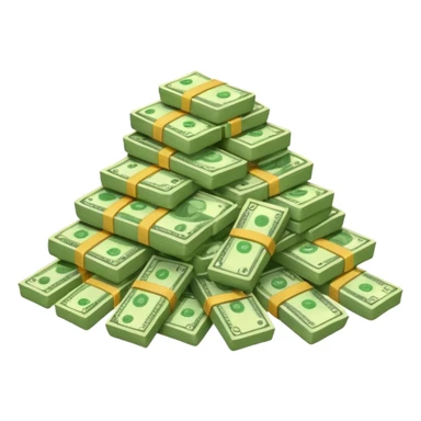 Money hype sticker