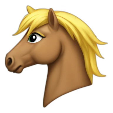 donald trump as brony sticker