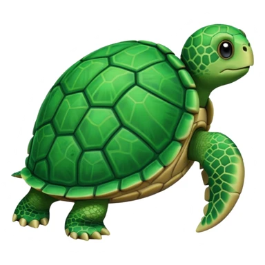 make a little turtle out of the letters PD (my initials) for my logo for my personal website, make it super super minimalistic and the letters need to be integrated into the body of the turtle sticker