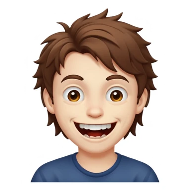 boy evil laugh sticker