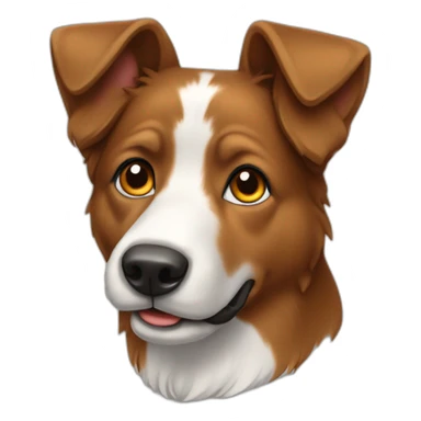 Border colie sticker