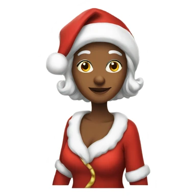 Mrs Claus  sticker