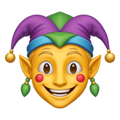 jester emoji  sticker