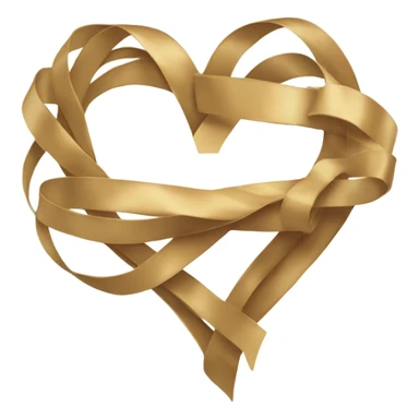Heart with a ribbon sticker