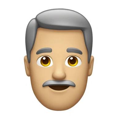 Hombre de perfil viendo a la izquierda sticker