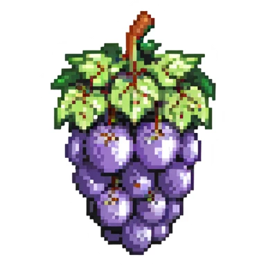 one single grape sticker