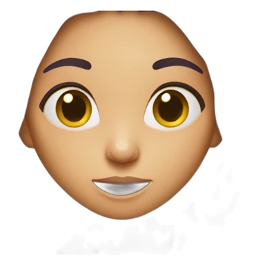 Girl eat ice cream sticker