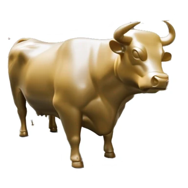 Bull market sticker