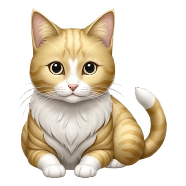 Бенгальская кошка сидит наверху шкафа sticker