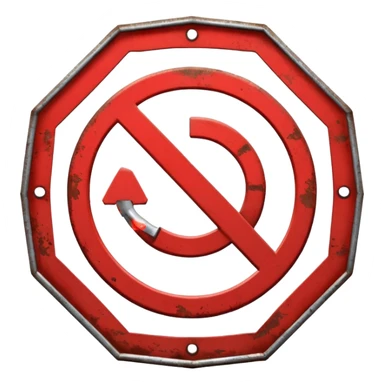 mac os metal mute no sound 🔇 stop sign sticker