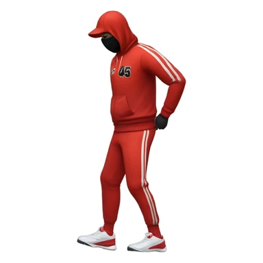 Player 456 from the squid games sticker