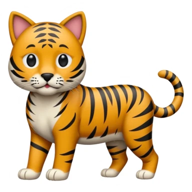 Chien mélanger à un chat malien  sticker