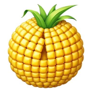 Make a corn but a ball sticker