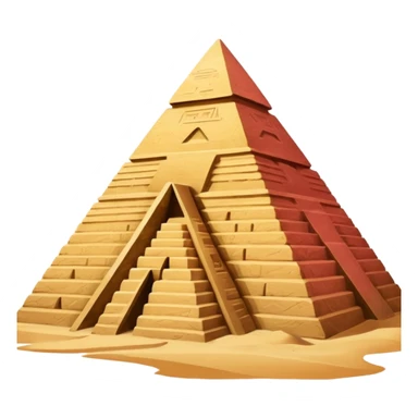 Pyramides sticker
