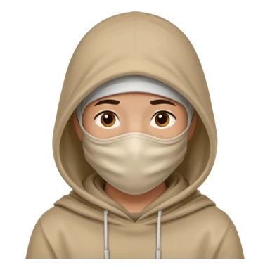 rapperokhăn trùm mặt sticker