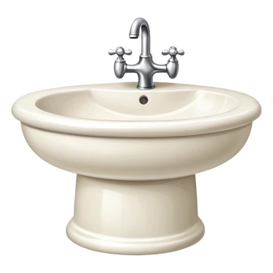 retro wash basin
 sticker