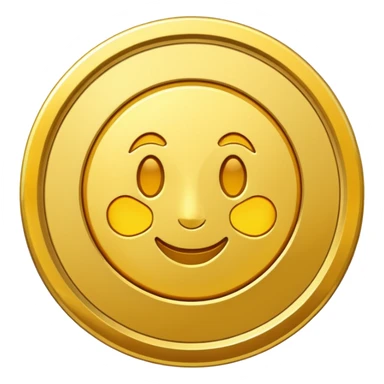 gold coin sticker
