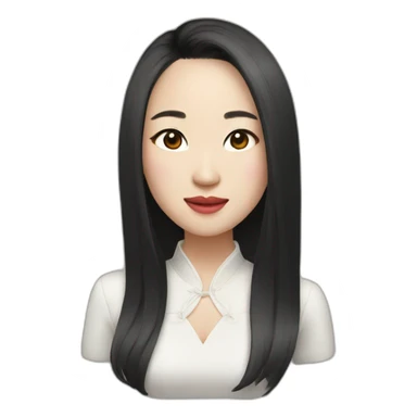 Sara liu Chinese singer sticker