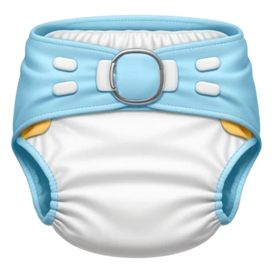 1 diaper very plain sticker