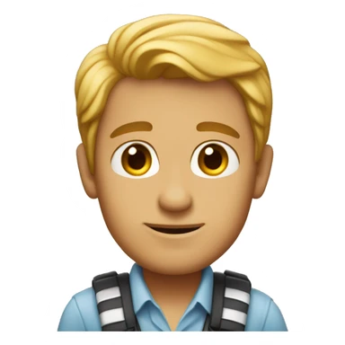 Has un chico pelirrojo  sticker