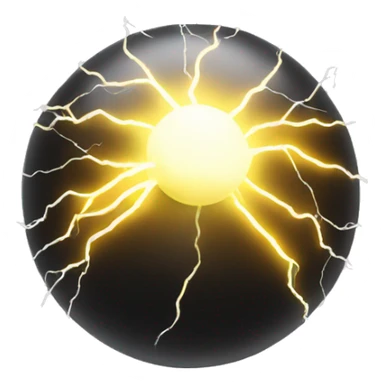 Orb of electricity  sticker