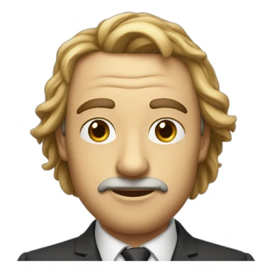 Monsieur qui fait un tabe sticker