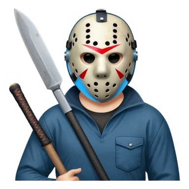 Jason voorhees sticker