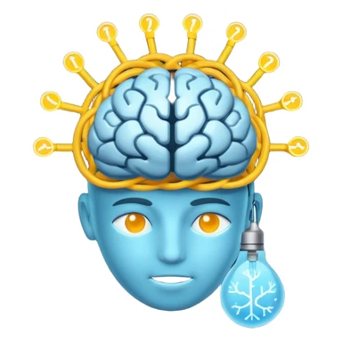 an idea and a task going into a second brain sticker