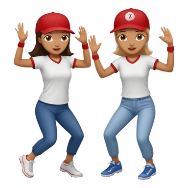 Please add 👯‍♀️ and 🧢 sticker