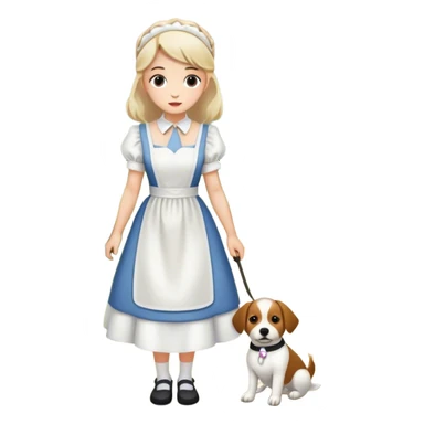 dogwood trail maid dress sticker