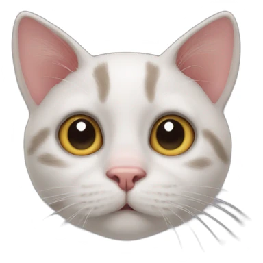 Cat pigy nose sticker
