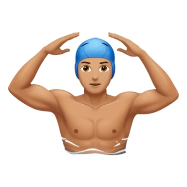 swimmer Athlete in Action sticker