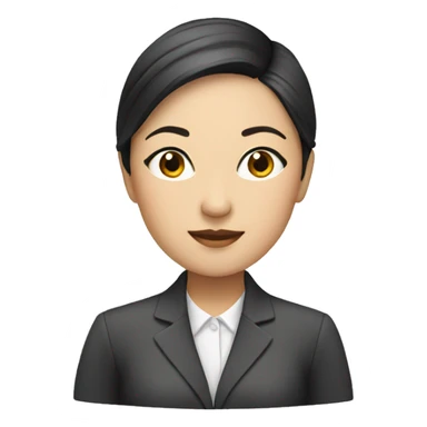 asian business women sticker