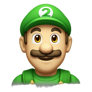 Luigi mario bros sticker
