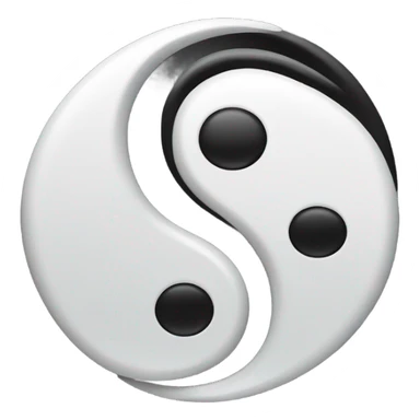 Ying Yang  sticker