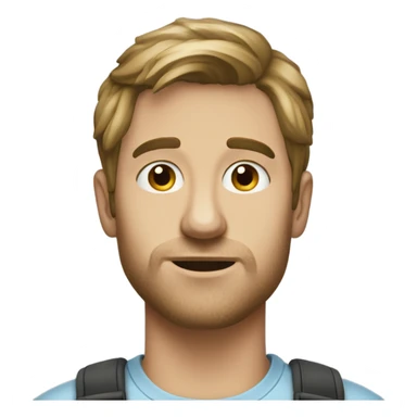 un jeune homme qui abandonne un business en ligne à 3000€ par mois sticker