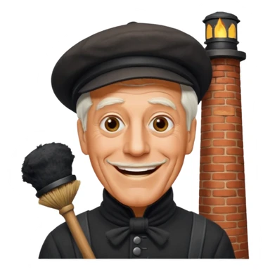 Dick Van Dyke chimney sweep  for discord  sticker