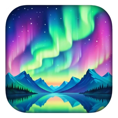 Northern Lights  sticker