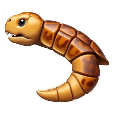 tortoise claw clip sticker