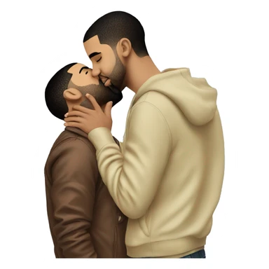 drake kissing drake kissing drake kissing drake sticker