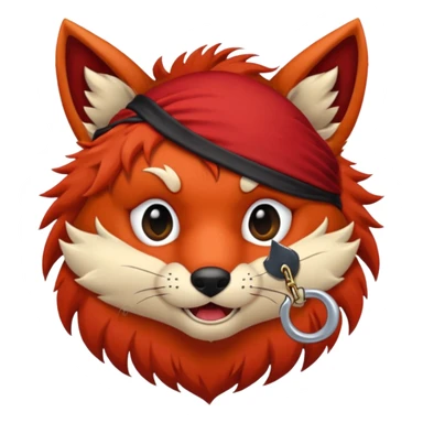 Foxy from fnaf sticker
