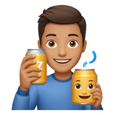 Seal with a zyn can sticker