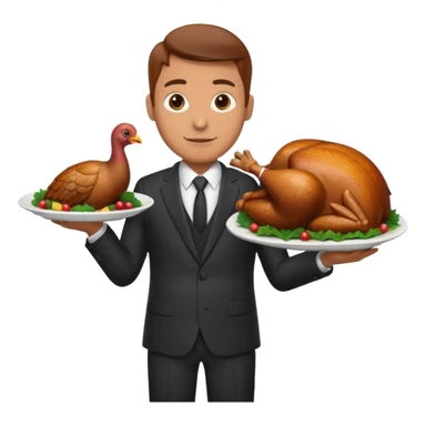 Turkey and a bank building   sticker
