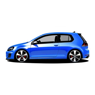 Golf 6R sticker