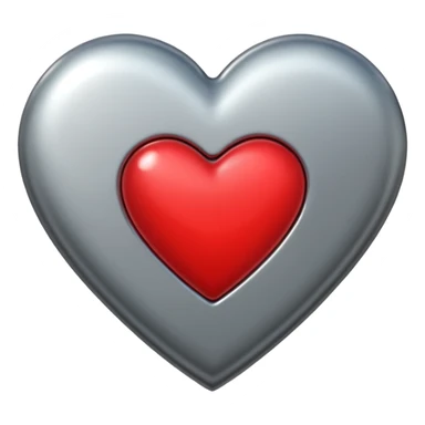 magnet and heart sticker