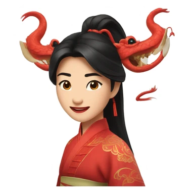 Mushu Mulan sticker