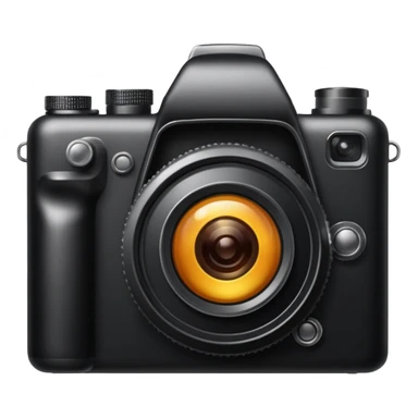 photo camera sticker