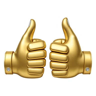 👍 and 👎 combined together sticker