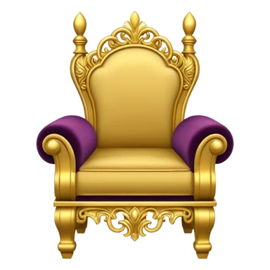 Empty throne sticker