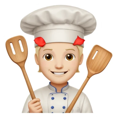 LUCIFER ON CHEF sticker